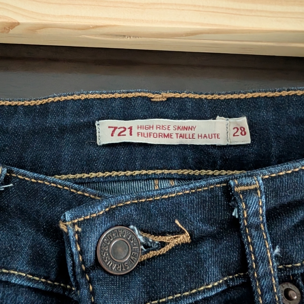 Levi's Dark Blue Denim